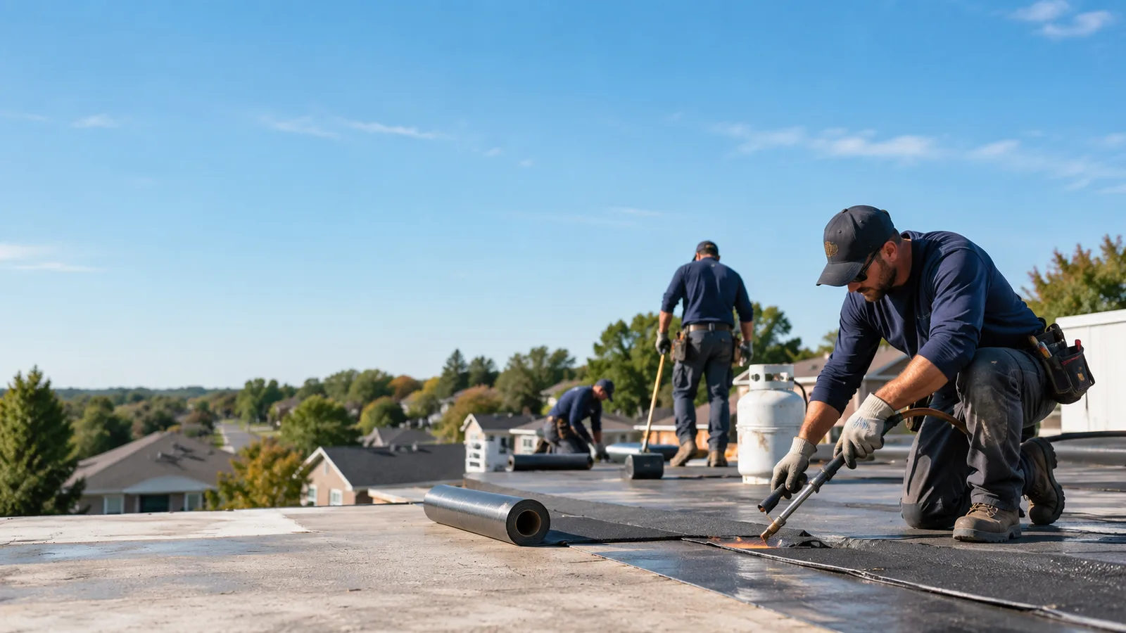 Flat Roof Leak Repair providers in Lane, IL